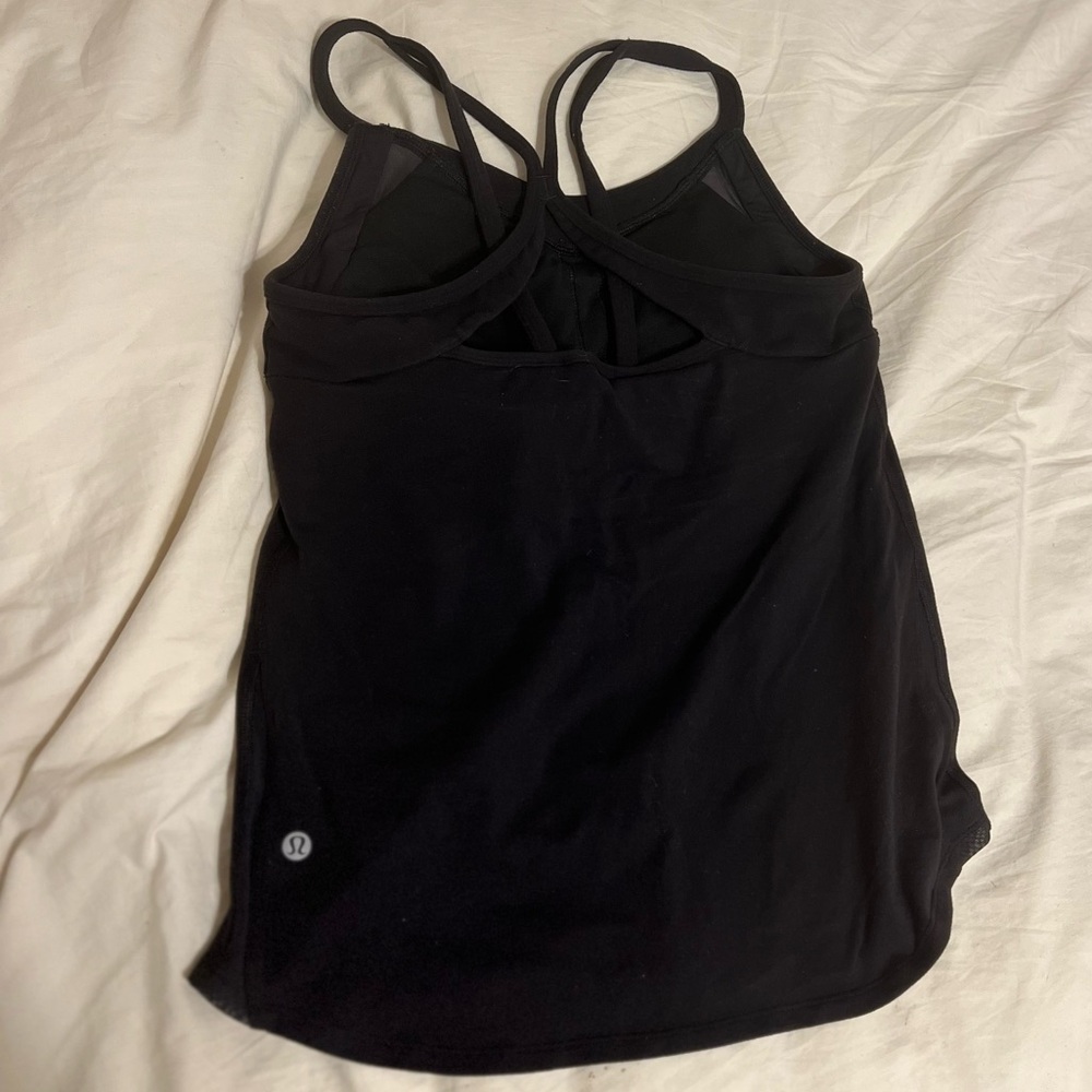 Lululemon Active Top with Built-in Bra